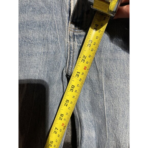 Abercrombie & Fitch The 70s Vintage Flare Jeans Womens 8 Light Wash Denim - Picture 5 of 7